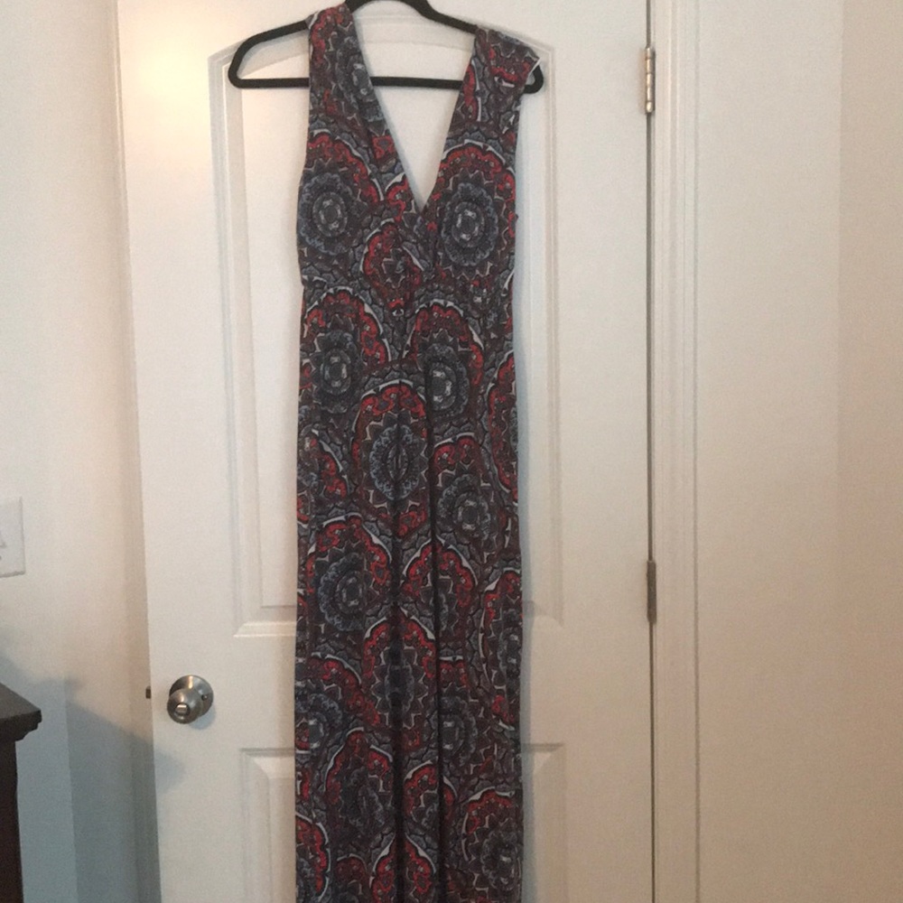 Multi colored Maxi Dress (large)